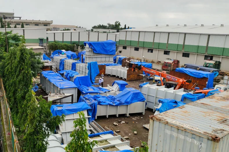 MAAS Infra leased warehouse facility
